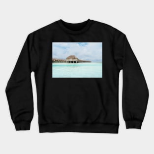 BEACH HOUSES ON THE SEA DESIGN Crewneck Sweatshirt